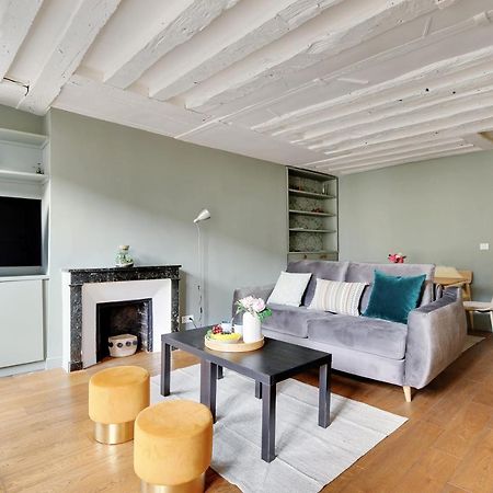 Chic Apartment -1Br-4P- Haut Marais - Republique Paris Exteriör bild